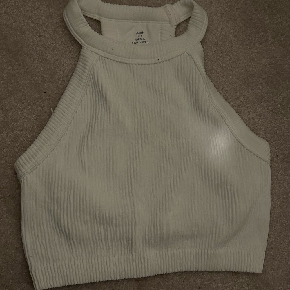 Aerie Seamless High Neck Bra Top size S